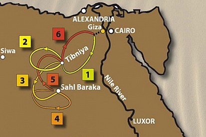Presentato il percorso del Pharaons Rally 2011