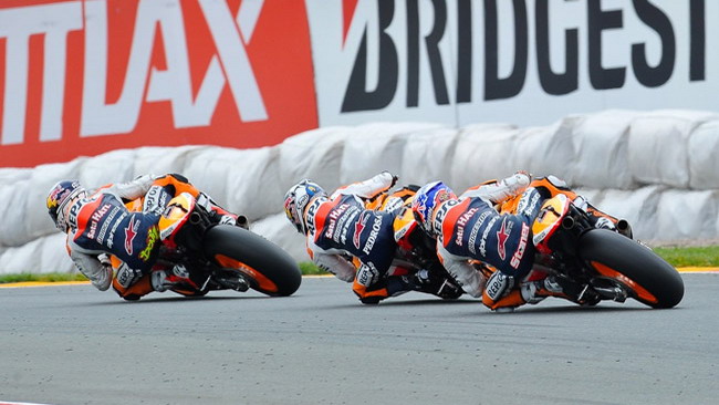 Buoni ricordi per i tre piloti HRC a Laguna Seca