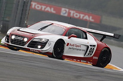 Audi al top nelle prime libere della 24 Ore di Spa