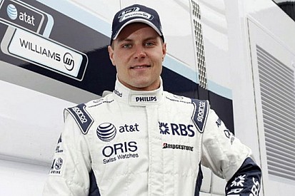 Bottas completa un test aerodinamico per la Williams