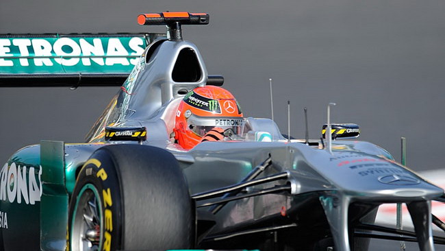 Schumacher viene retrocesso di una posizione