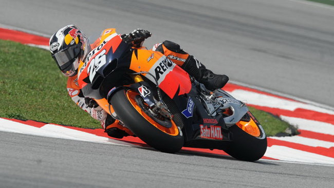 Pedrosa ritrova la pole position a Sepang