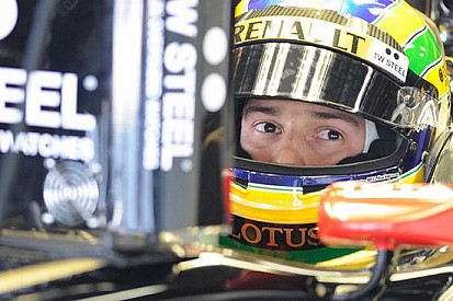 Bruno Senna visita la factory della Williams