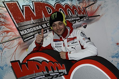 Madonna di Campiglio accoglie Rossi e Hayden