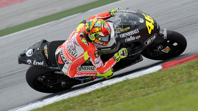 Valentino: prime indicazioni positive sulla GP12
