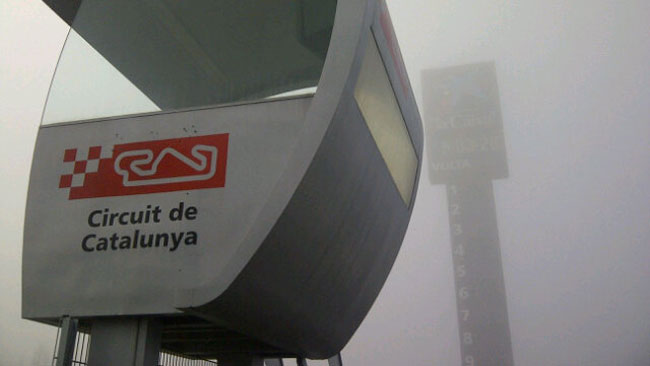 Barcellona, Day 2, Ore 10: la nebbia rallenta i lavori