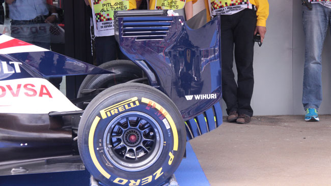 La Williams propone un inedito soffiaggio nella paratia