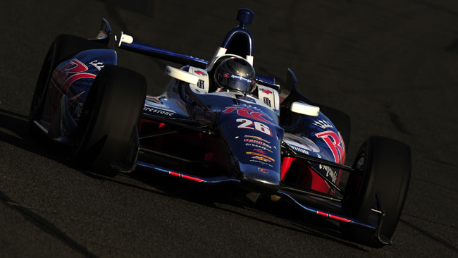 Marco Andretti conquista l'ultima pole del 2012