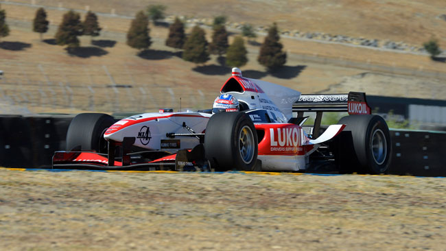 Sirotkin al top nelle Libere 1 a Sonoma