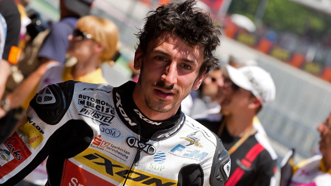 Louis Rossi in Moto2 con il team Tech 3 nel 2013