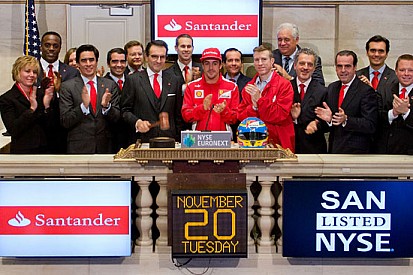 Fernando Alonso suona la campana a Wall Street