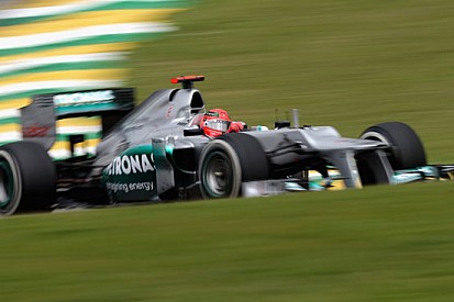 L'assetto da bagnato ha rallentato Schumi in qualifica