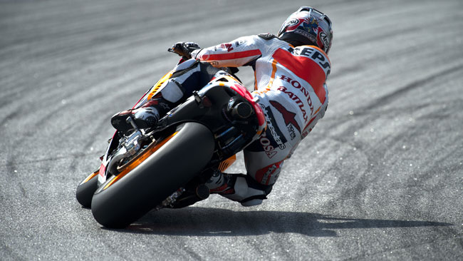La nuova gomma hard posteriore non esalta Pedrosa