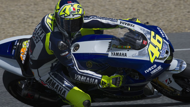 Jerez, Day 2: Valentino svetta prima della pioggia