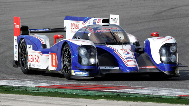 La Toyota porta una TS030 Hybrid 2013 a Spa