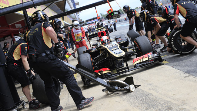 Rammarico in casa Lotus per la modifica alle gomme