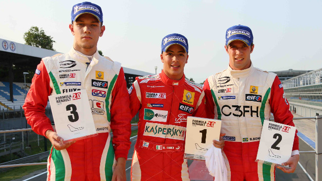 Antonio Fuoco guida la tripletta Prema