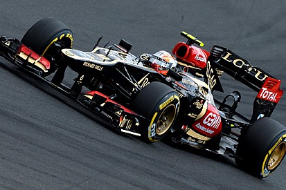 Lo splitter Lotus si era rotto su un cordolo!