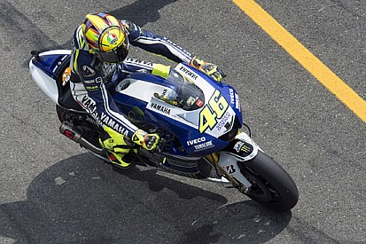 Valentino ottimista nonostante il settimo tempo