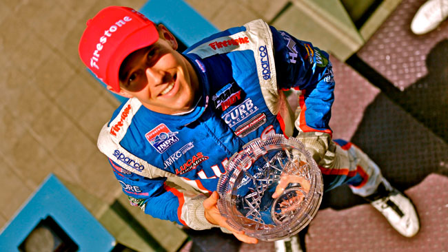 Test con la Rahal Letterman Lanigan per Hawksworth