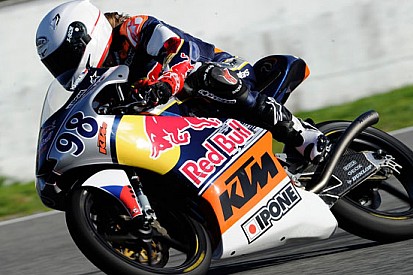 Karel Hanika nella squadra ufficiale KTM nel 2014