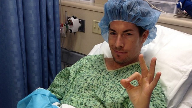 Operazione ok al polso destro per Nicky Hayden