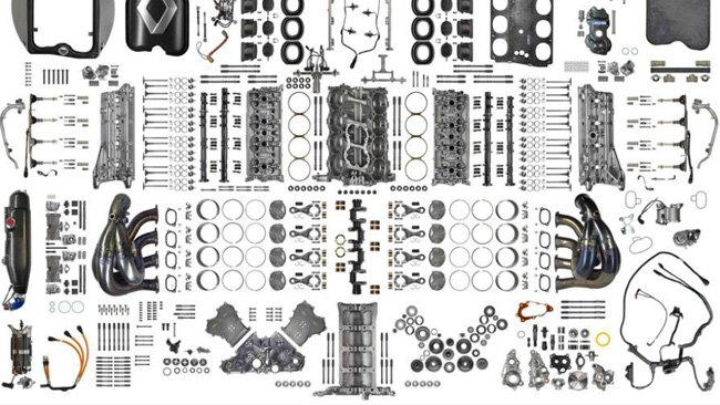 Renault: il V8 con un'accelerazione da caccia F16!
