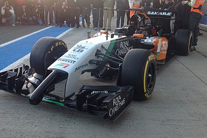 La Force India VJM07 si mostra per intero a Jerez