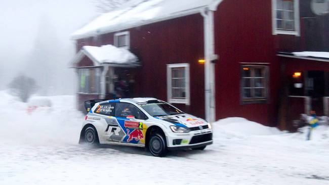 Svezia, PS13: Latvala controlla, Kubica ha ripreso