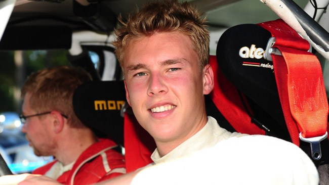 Il figlio di Vatanen al via della DMACK Fiesta Cup