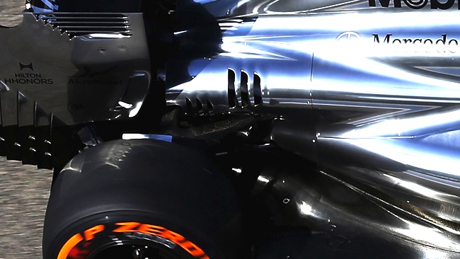 La McLaren apre le branchie per resprirare meglio