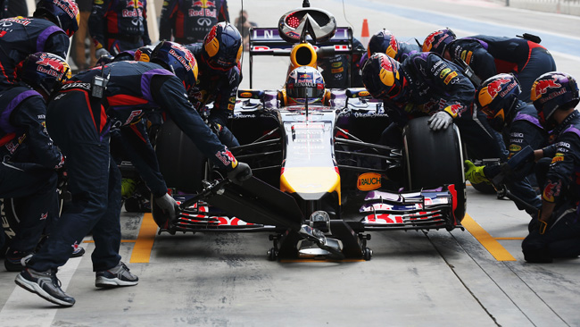 Bahrein, Day 2 (Ore 15,30): un guizzo della Red Bull!