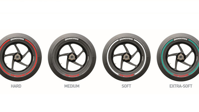 Bridgestone: un colore per ogni mescola