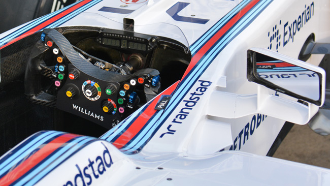 La Williams ancora senza display LCD sul volante