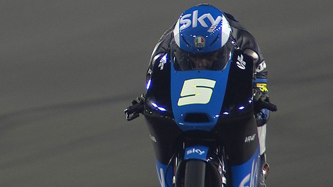 Losail, Libere 1: Fenati subito sotto alla pole 2013