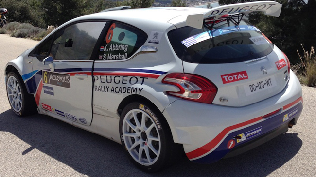Acropoli, Qualifica: Abbring davanti con la 208 T16