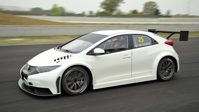 Bennani e Michelisz provano la nuova Civic TC1