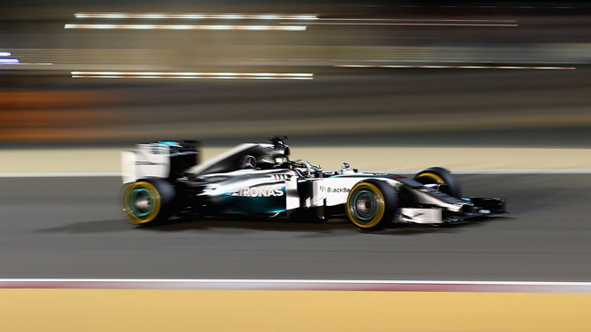 Hamilton dopo la battaglia con Rosberg a Sakhir