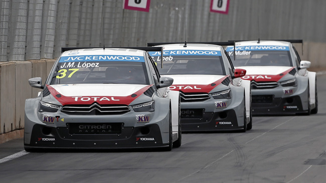 La Citroen ha anche simulato le sportellate nei test!