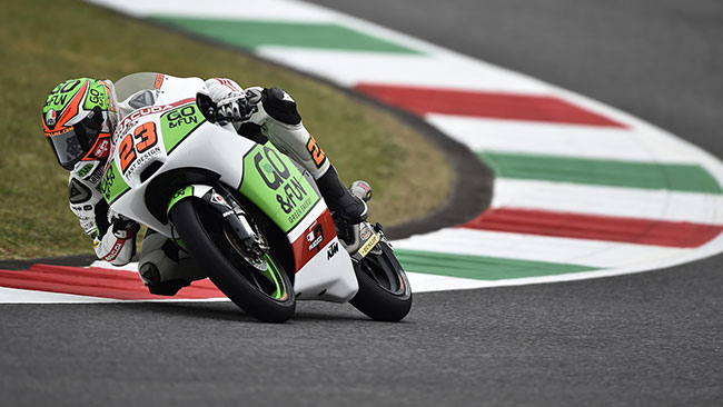 Distacchi ridotti per i due italiani del Team Gresini