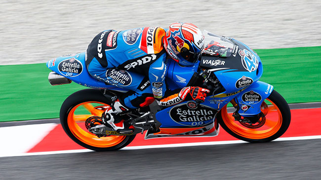 Pole con il brivido per Alex Rins al Mugello