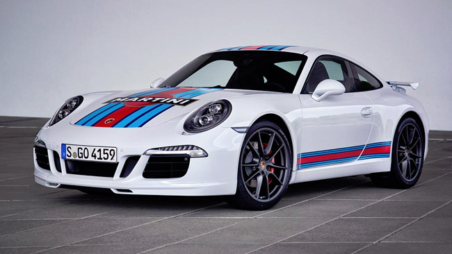 La 911 nella livrea Martini celebra il ritorno a Le Mans
