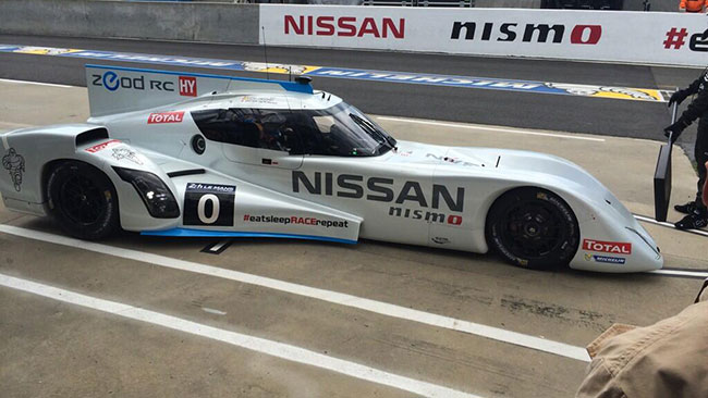 Primo giro in full electric per la Nissan ZEOD RC!