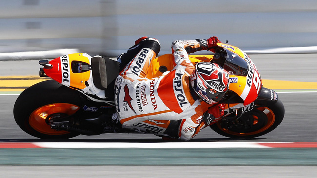 Barcellona, Libere 4: Marquez sale in vetta