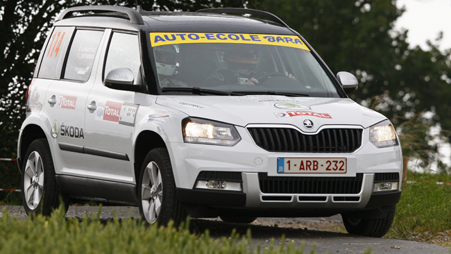 Luc Costermans, un cieco sfreccia ad Ypres!