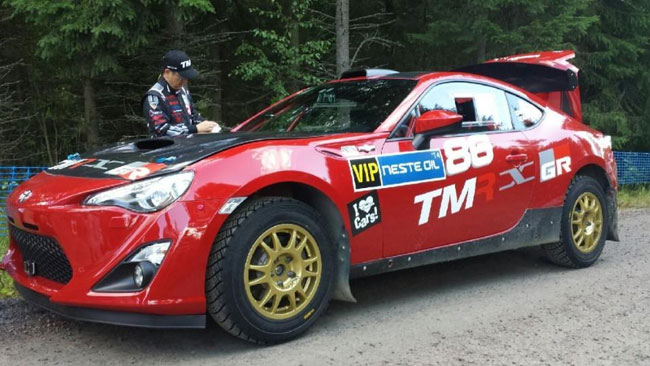 La Toyota svela le forme della GT86 WRC in Finlandia!