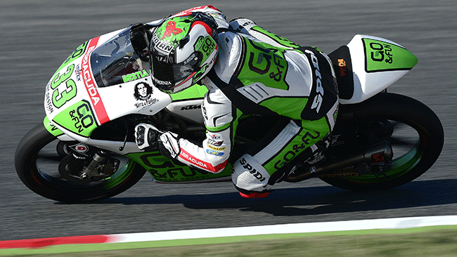 Bastianini: escluse fratture. Sarà in pista già domani