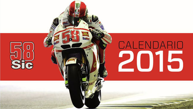 A Misano arriva il calendario 2015 di Marco Simoncelli