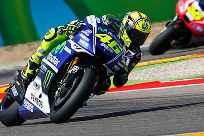 Aragon, Q1: Valentino rispetta i pronostici