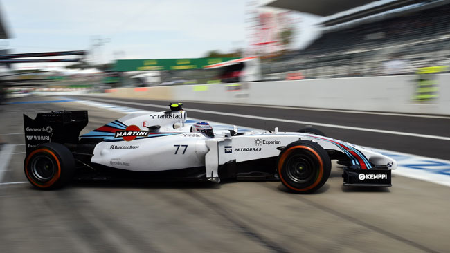 Bottas promuove le novità della Williams